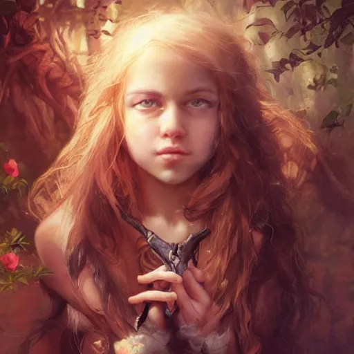 Image similar to girl : sophie anderson, tony sart, anato finnstark, randy vargas