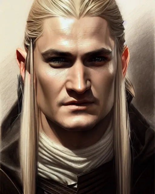 Image similar to legolas | | pencil sketch, realistic shaded, fine details, realistic shaded lighting poster by greg rutkowski, magali villeneuve, artgerm, jeremy lipkin and michael garmash and rob rey