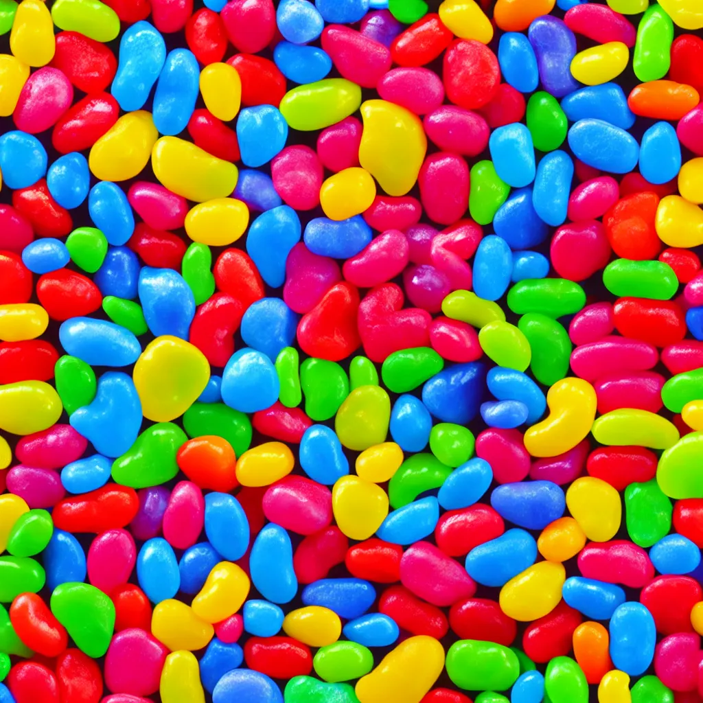 Image similar to jellybeans texture art, 4k