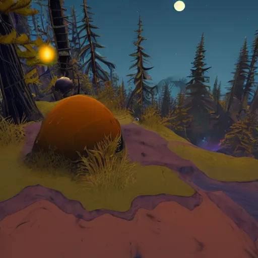 Prompt: Outer Wilds screenshot