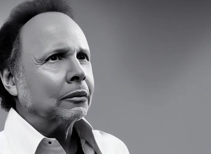 Image similar to billy crystal, movie still, from the new sin city movie, 8 k, realistic