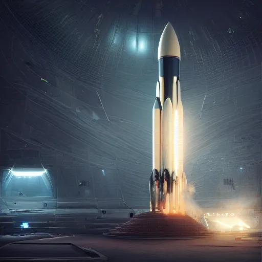 Image similar to cosmic rocket lunch, stunning 8 k octane comprehensive 3 d render, inspired by istvan sandorfi & greg rutkowski & unreal engine, perfect symmetry, dim volumetric cinematic lighting, extremely hyper - detailed, stunning light reflections, incredibly real lifelike attributes & flesh texture, intricate, masterpiece, artstation, stunning, 8 5 mm f 1. 4