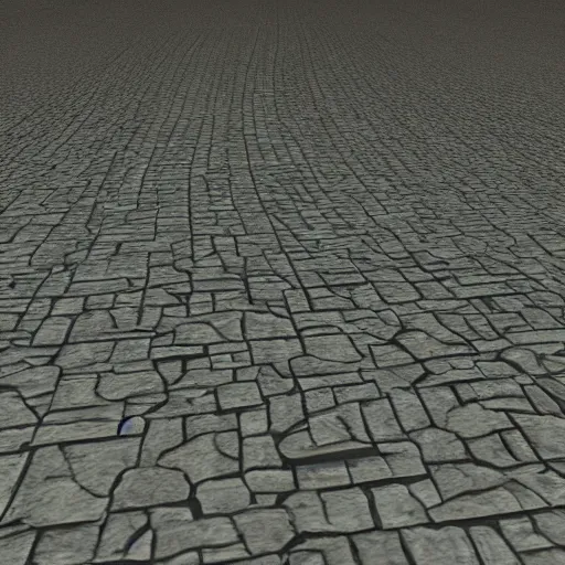 Prompt: uv normal map of stone pathway