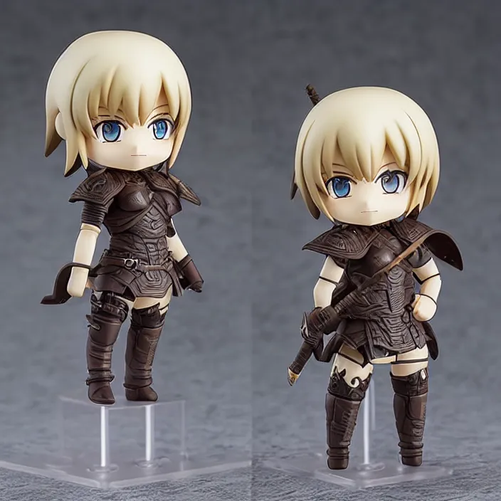 Prompt: The Dovahkiin, An anime Nendoroid of The Dovahkiin, figurine, detailed product photo