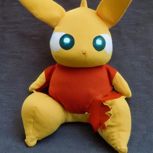 Image similar to Raichu doll