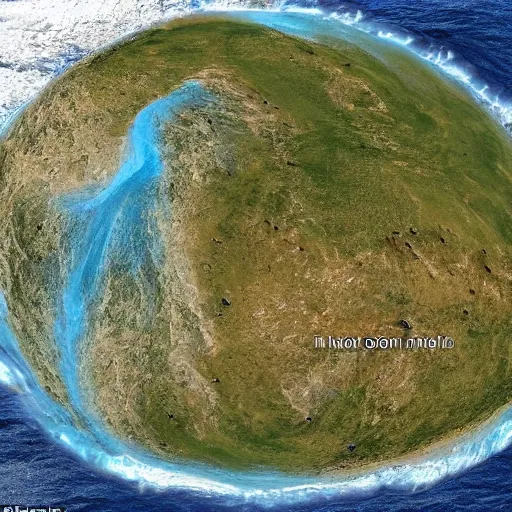 Image similar to this is a land on an unforgiving world of churning oceans and jagged coastlines. every habitable island is situated somewhere along the planet's equator where the weather is still volatile but more hospitable than any points to the north or south