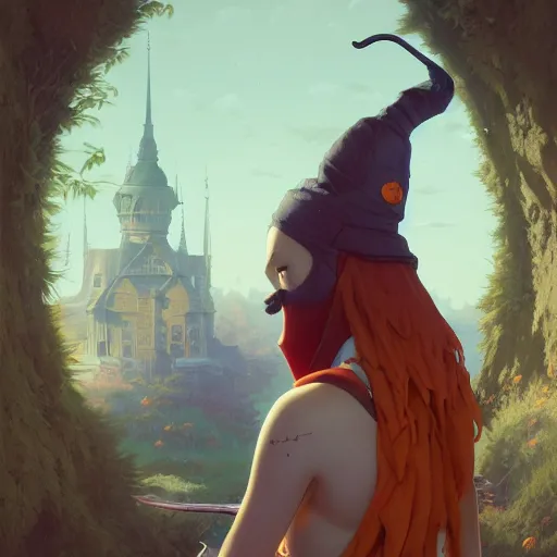 Image similar to anthropomorphic carrot, highly detailed vfx portrait, unreal engine, greg rutkowski, loish, rhads, caspar david friedrich, makoto shinkai and lois van baarle, ilya kuvshinov, rossdraws, elegent, tom bagshaw, alphonse mucha, global illumination, detailed and intricate environment.