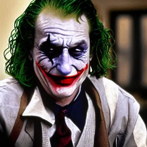 Image similar to Robert de Niro as the joker