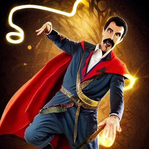 Prompt: “borat as dr strange”