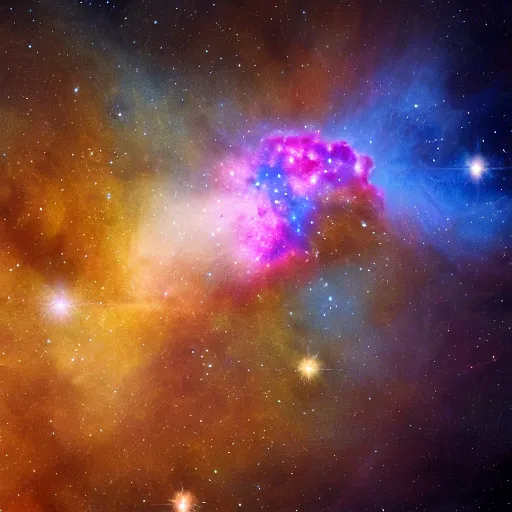 Image similar to A nebula in the shape of a toaster, highly detailed, 8k, sharp focus