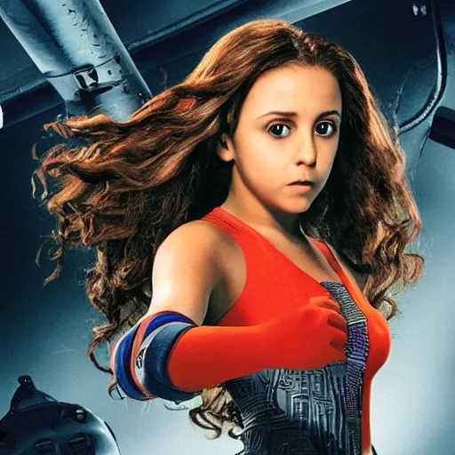 Prompt: a photograph of rani rodriguez in spy kids