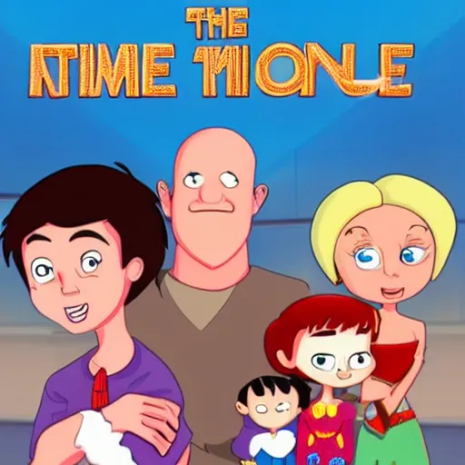 Image similar to the movie no time to die as a childrens cartoon