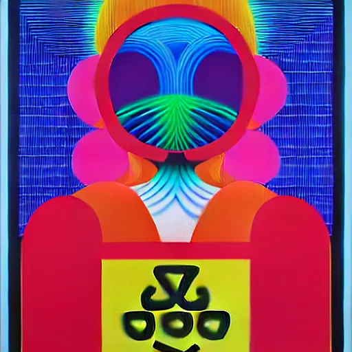 Image similar to logo by shusei nagaoka, kaws, david rudnick, airbrush on canvas, pastell colours, cell shaded, 8 k