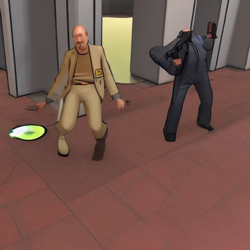 Prompt: tf2 spy on floor