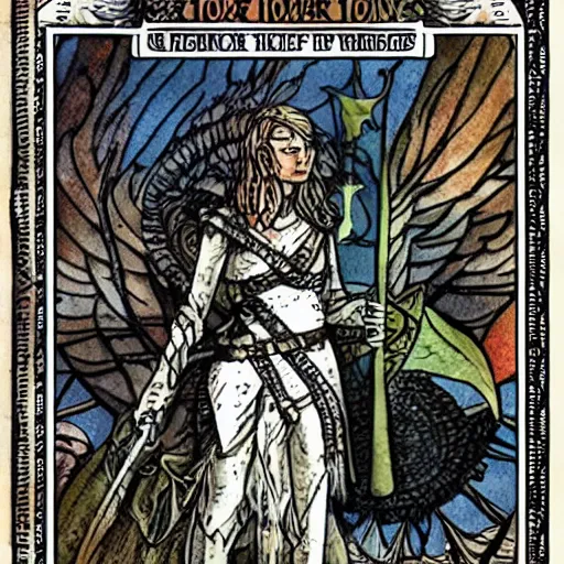 Image similar to The Tower tarot card, rider Waite reference sheet