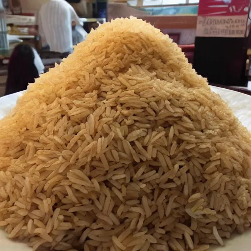 Image similar to a pile of rice with reece withersonn face