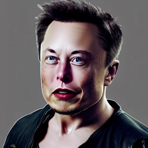 Image similar to Elon Musk as a character in Mortal Kombat videogame, highly detailed, high quality, HD, 4k, 8k, Canon 300mm, professional photographer, 40mp, lifelike, top-rated, award winning, realistic, sharp, no blur, edited, corrected, trending