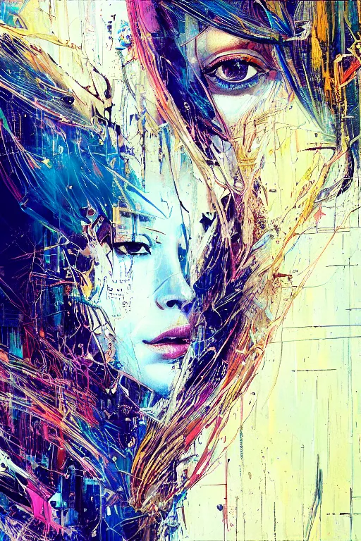 Image similar to abstract beauty, approaching perfection, pure form, golden ratio, by carne griffiths and wadim kashin