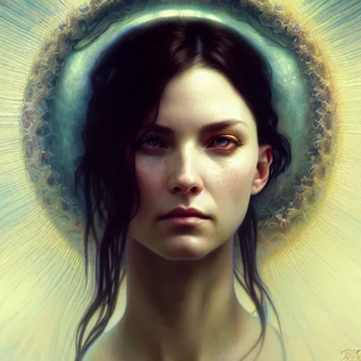 Image similar to ! dream portrait painting of an extremely big floating eye, ultra realistic, concept art, intricate details, eerie, highly detailed, photorealistic, octane render, 8 k, unreal engine. art by artgerm and greg rutkowski and charlie bowater and magali villeneuve and alphonse mucha