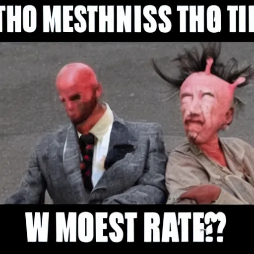 Image similar to the most random thing ever.