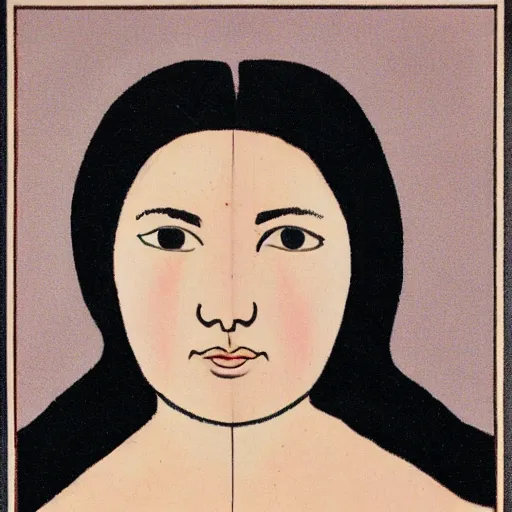 Image similar to a female woman