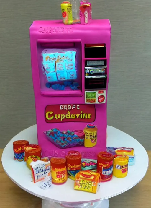 Image similar to vending machine cake