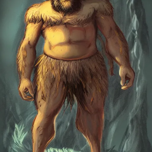 Image similar to north mythology concept art painting of ymir the ancestor of all giants