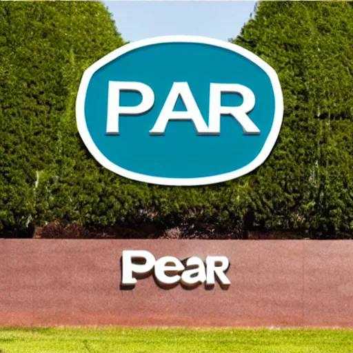 Image similar to Corporate logo for pear
