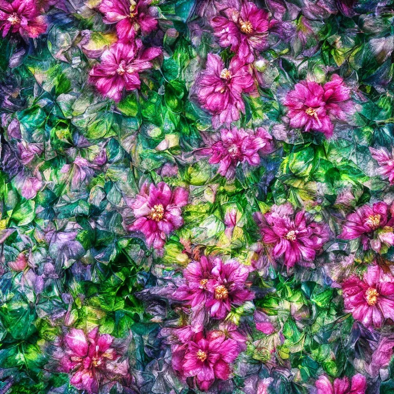 Image similar to a beautiful picture of aristolochiaceae flowers, structural, textural, fantasy art, high quality, 8 k resolution, shining