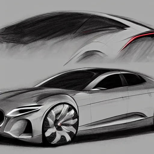 Prompt: car concept sketch