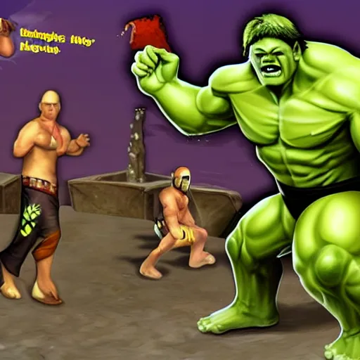 Image similar to hulk hogan in runescape