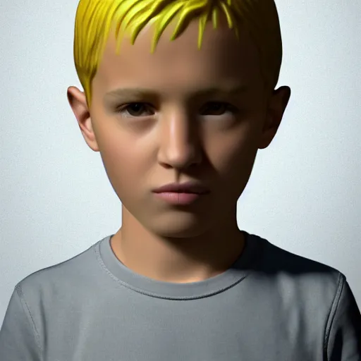 Prompt: Photorealistic Boy made of Butter, 4k