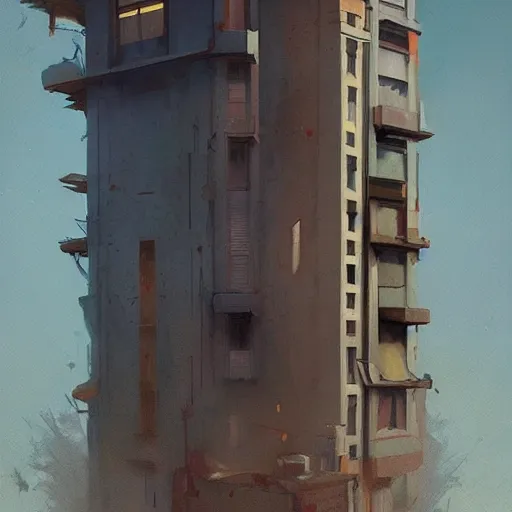 Prompt: 🍔🏘️, Art Deco, Greg rutkowski Trending artstation, surrealist