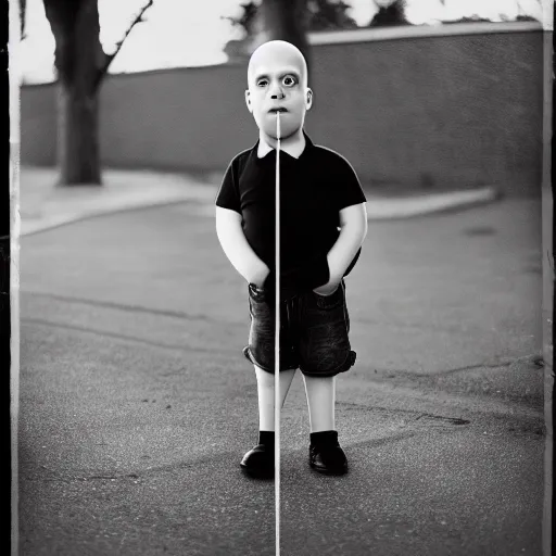 Image similar to hyperrealistic homer simpson as a toddler human, award winning photography