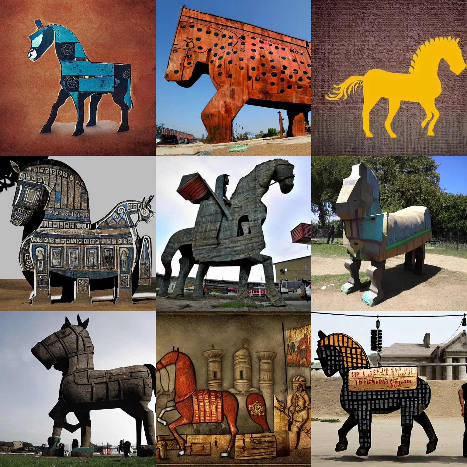 Prompt: Trojan horse