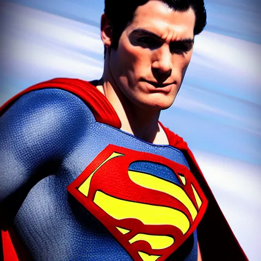 Prompt: superman in real life, photograph, realistic, detailed