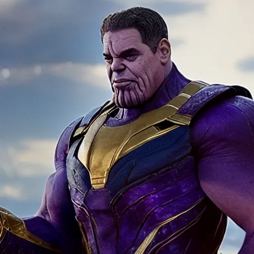 Prompt: al pacino as thanos