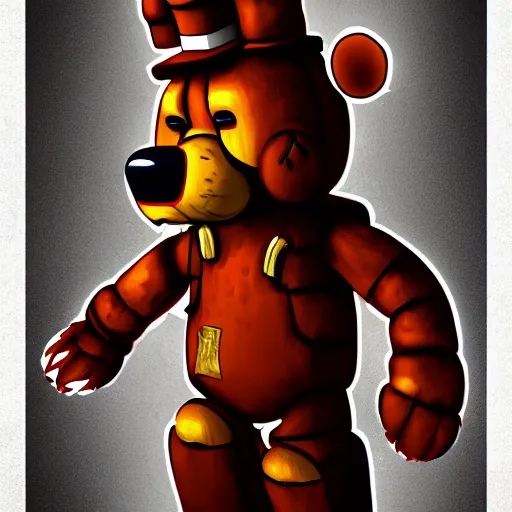 Freddy Fazbear Al_87 - Illustrations ART street