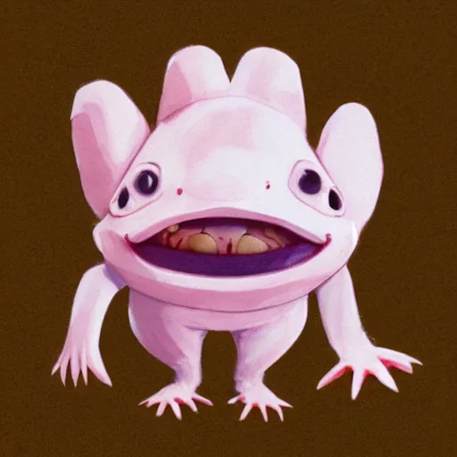 Image similar to close - up anthropomorphic axolotl anthropomorphic!!! wearing a hoodie!!!! polaroid photo, in colour