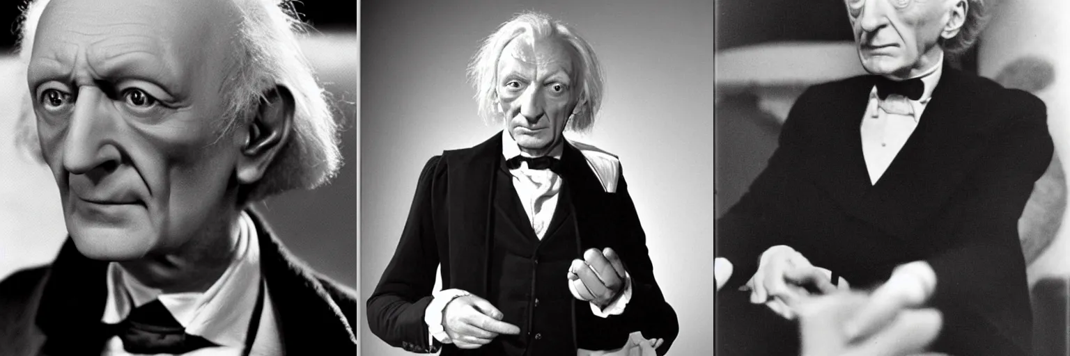 Prompt: the first doctor, william hartnell