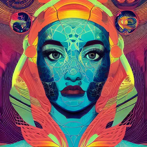 Image similar to portrait of godel's consistency of the axiom of choice, by tristan eaton, victo ngai, peter mohrbacher, artgerm,