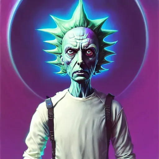 Prompt: a portrait of a beautiful Morty from the televsion show Rick and Morty, sci-fi concept art by giger and beksinski and szukalski and wlop and pete mohrbacher, digital art, highly detailed, intricate, sci-fi, sharp focus, Trending on Artstation HQ, deviantart, unreal engine 5, 4K UHD image