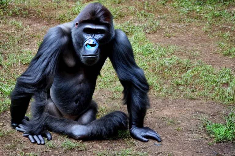 Image similar to contortionist gorilla