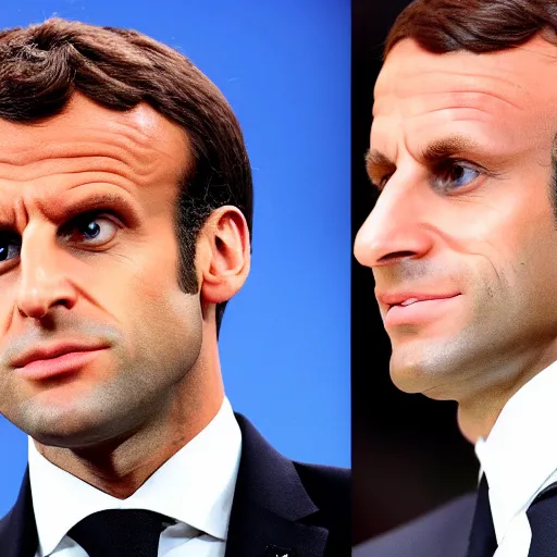 Image similar to Emmanuel macron, the truant, hyper detailed, like gta 5,