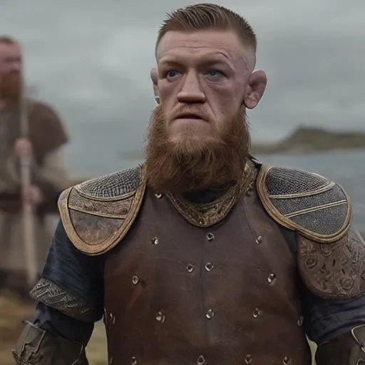 Image similar to Connor McGregor in vikings very detailed 4k quality super realistic