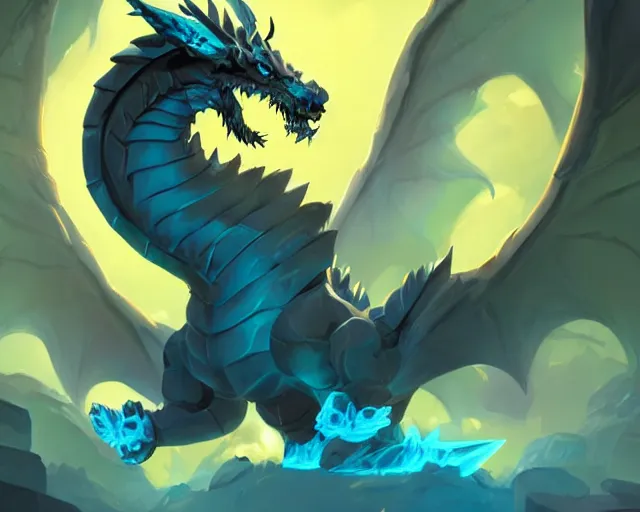 Image similar to ice dragon vector minimalist warcraft, loftis, cory behance hd by jesper ejsing, by rhads, makoto shinkai and lois van baarle, ilya kuvshinov, rossdraws global illumination