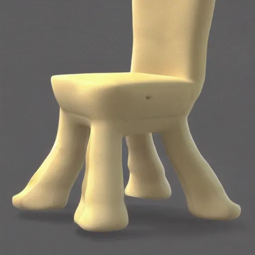 Image similar to ultra realistic pokemon that looks like a chair