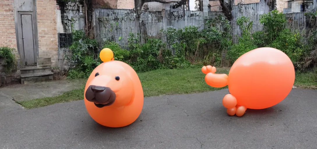 Image similar to Balloon in the Shape of a Capybara