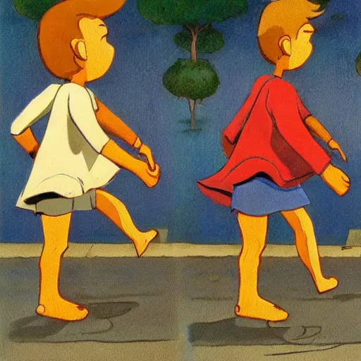 Image similar to a walkcycle by richard williams