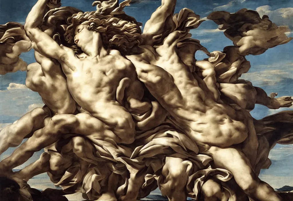 Image similar to an artwork by gian lorenzo bernini